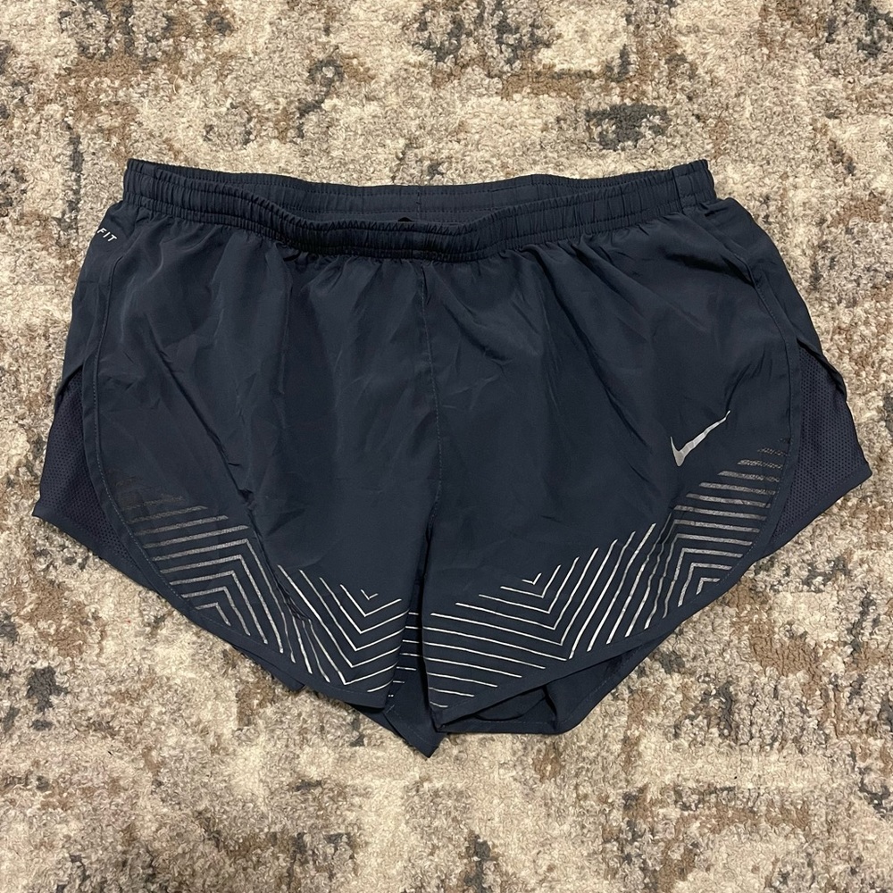 Nike Running Shorts w Liner, zipper pocket
